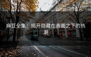麻豆全集：揭开隐藏在表面之下的热潮