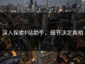 深入探索P站助手，细节决定真相